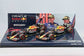 1:43rd Red Bull Racing RB18 Max Verstappen Sergio Perez 1-2 Finish Car Set