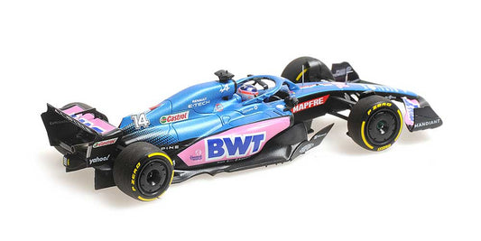 1:43rd BWT Alpine F1 Team #14 Fernando Alonso 2022 Australian GP