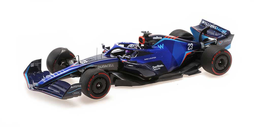 1:18th Williams Racing FW44 Alexander Albon #23 2022