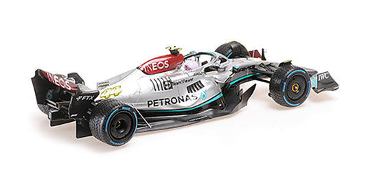 1:18th Mercedes-AMG Petronas F1 W13 Lewis Hamilton Monaco GP 2022 Rain Tires