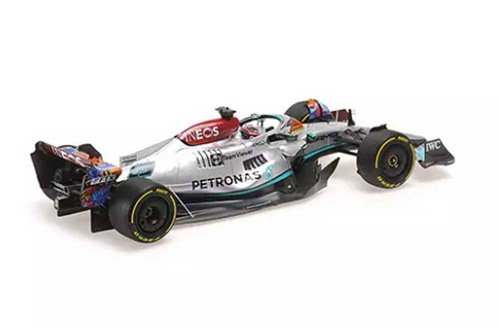 1:43rd Mercedes AMG F1 W13 George Russell #63 Miami GP 2022