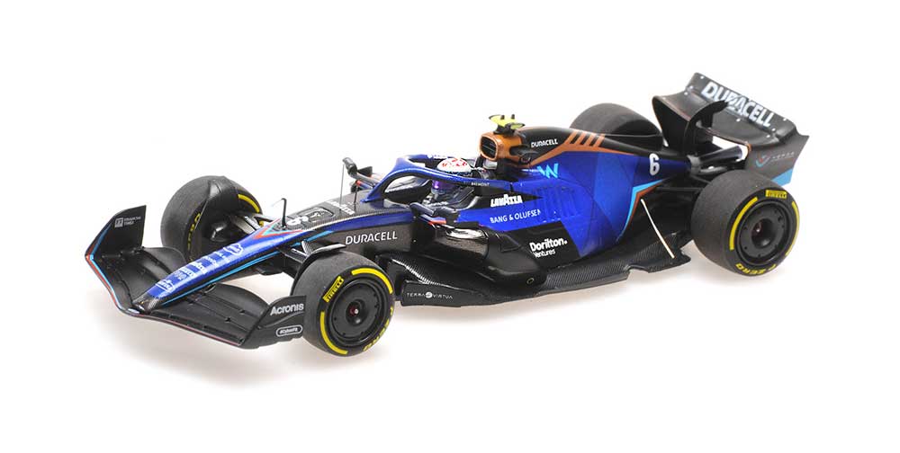 1:43rd Williams Racing FW44 Nicholas Latifi #6 Miami GP 2022