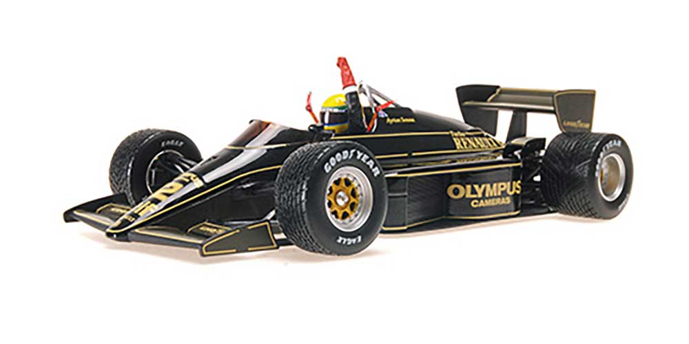 1:43rd Lotus Renault 97T Ayrton Senna 1985 Portugal Win