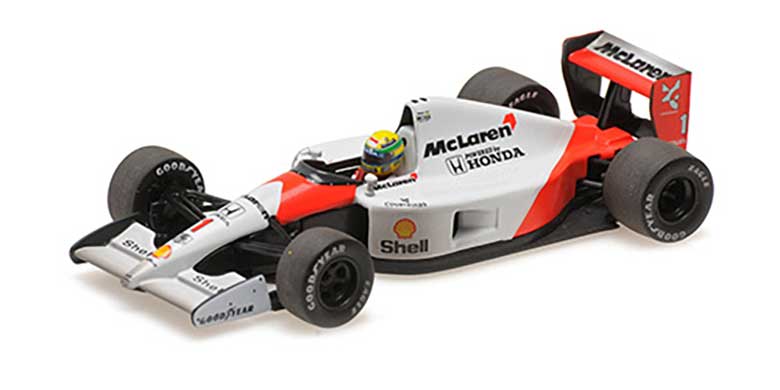 1:43rd McLaren Honda MP4/6 Ayrton Senna 1991 World Champion