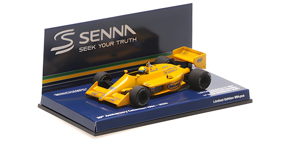 1:43rd Lotus Honda 97T Ayrton Senna 1987 1st Monaco Win