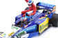1:43rd Benetton B195 Michael Schumacher Taxi Jean Alesi 1995