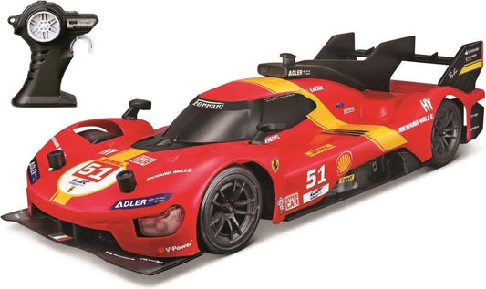 1:16th Ferrari 499P LMDH Le Mans Winner #51 R/C Red