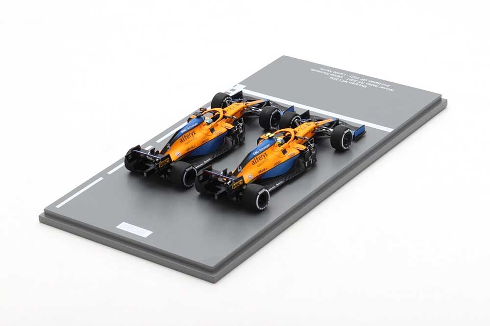 1:43rd McLaren MCL35M Ricciardo-Norris Italian GP 1-2 Finish Set 2021