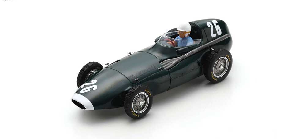 1:43rd Vanwall VW5 Stirling Moss #26 Pescara Grand Prix Win 1957