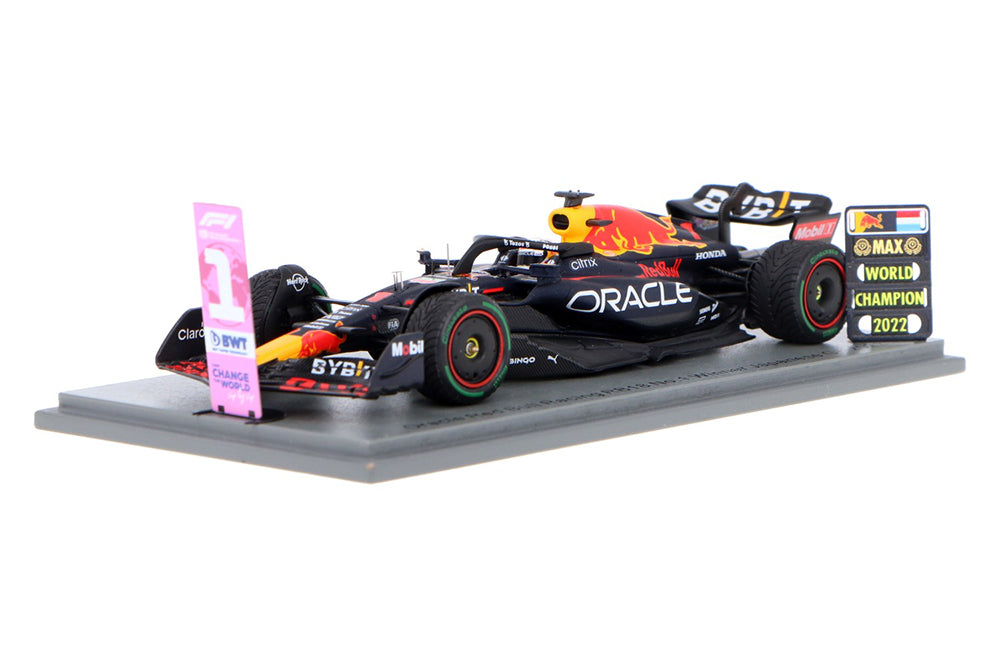 Red Bull Racing Max Verstappen #1 Japan GP Winner 2022 World Champ w-Board