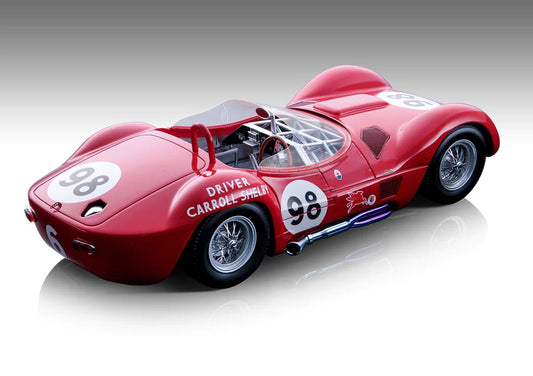 1:18th Maserati TIPO 61 Birdcage Carroll Shelby Riverside GP Winner 1960