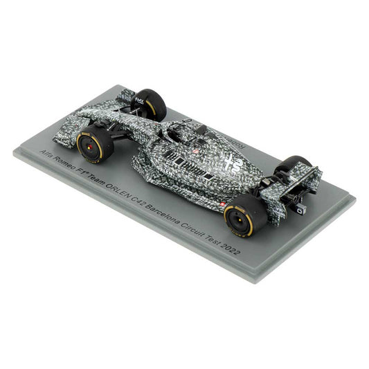 1:43rd Alfa Romeo Racing C42 Robert Kubica #88 2022 Barcelona Circuit Test