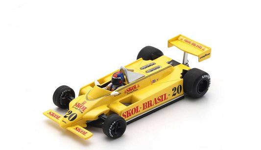 1:43rd Fittipaldi F8 Emerson Fittipaldi 1980 British Grand Prix #20