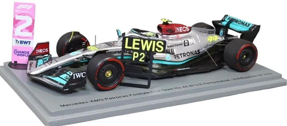 1:43rd Lewis Hamilton Mercedes AMG F1 2nd Brazilian GP 2022