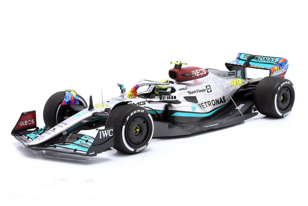 1:18th Mercedes AMGP F1 W13 Lewis Hamilton #44 Miami GP 2022