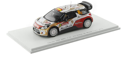 Citroen DS3 Dani Sordo World Rallye 2013 Monte Carlo 1:43rd