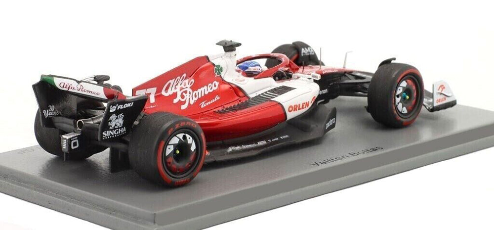 Alfa Romeo F1 Team Orlen C42 Valtteri Bottas 2022