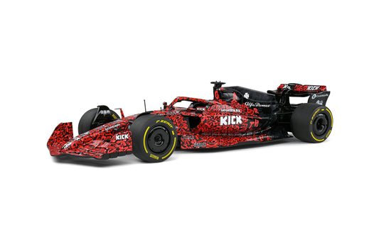 1:18th Alfa Romeo C42 Team X F1 Boogie Art Car 2023