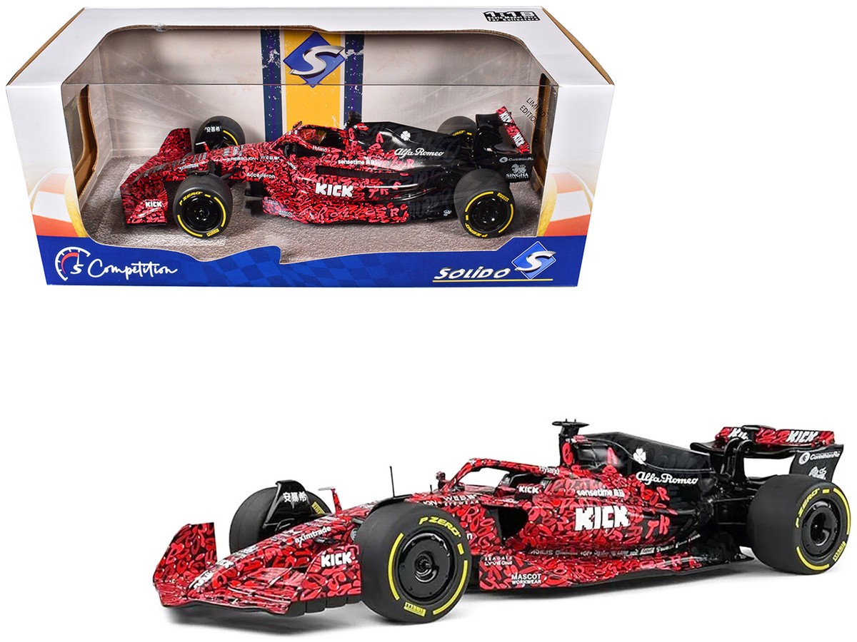 1:18th Alfa Romeo C42 Team X F1 Boogie Art Car 2023