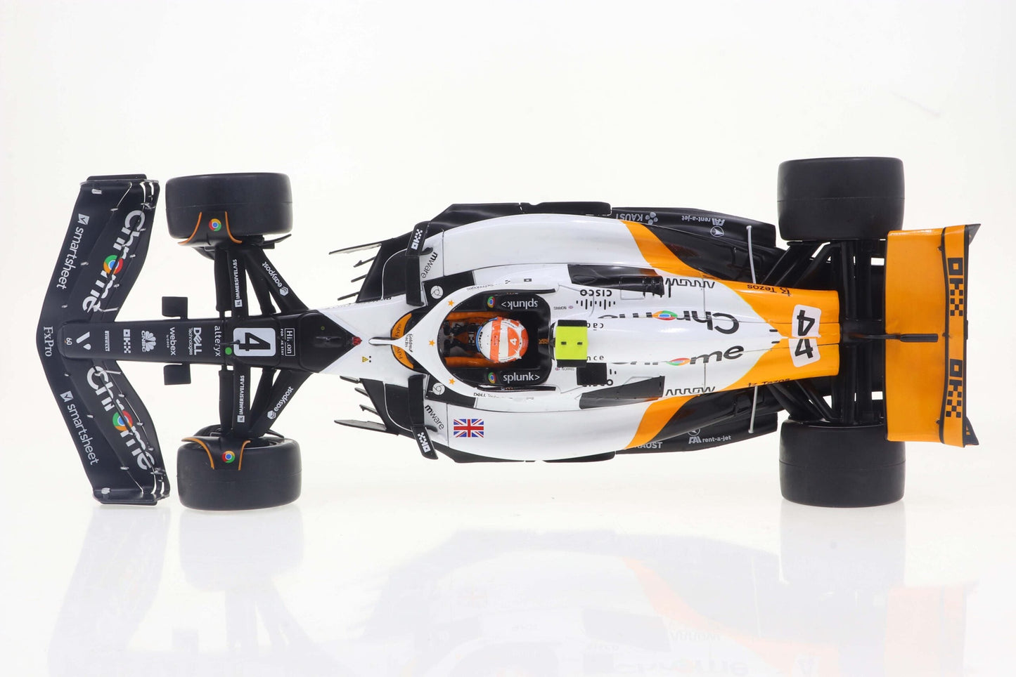 1:18th McLaren MCL60 Lando Norris #4 Monaco GP 2023