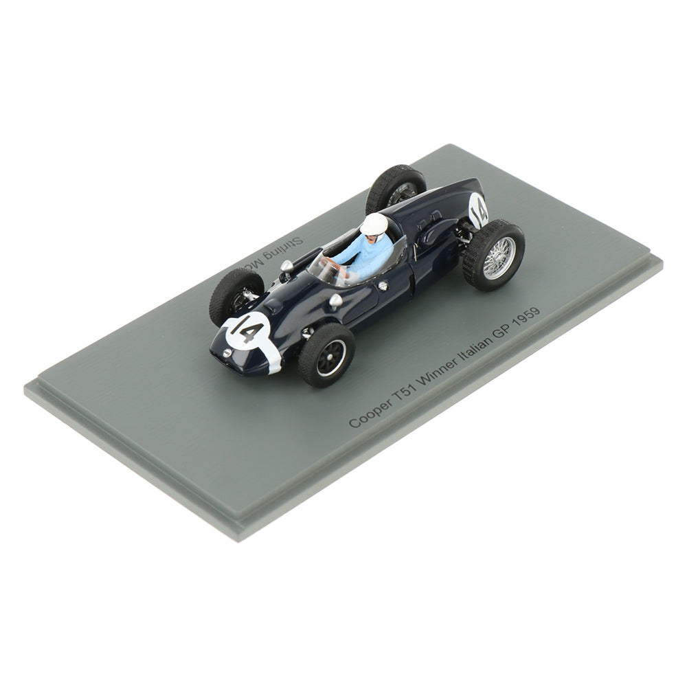 1:43rd Cooper T51 Stirling Moss Italian Grand Prix #14 Win 1959