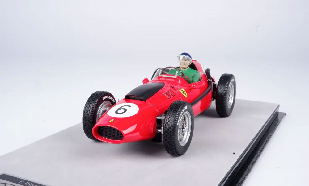 1:18th Ferrari Dino 246 F1 #6 Mike Hawthorn Marocco GP 1958 w/Driver Figure