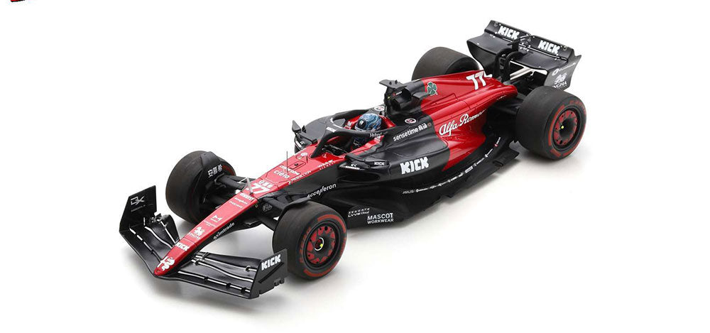 1:18th Alfa Romeo F1 C43 Valtteri Bottas #77 2023