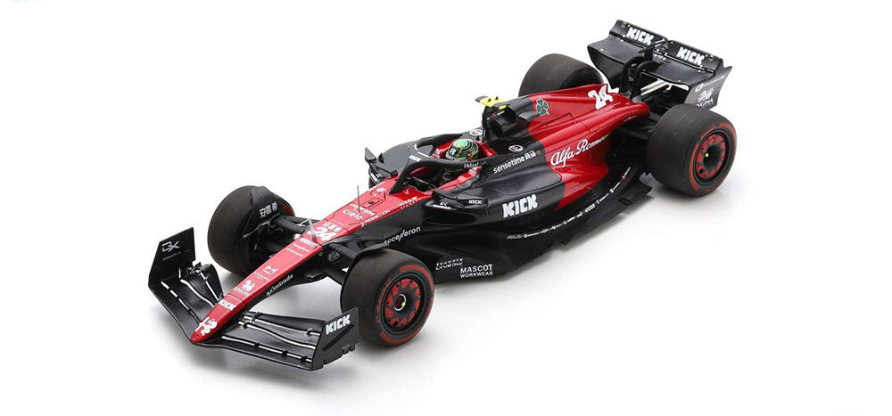 1:18th Alfa Romeo F1 Team Kick C43 Zhou Guanyu #24 2023