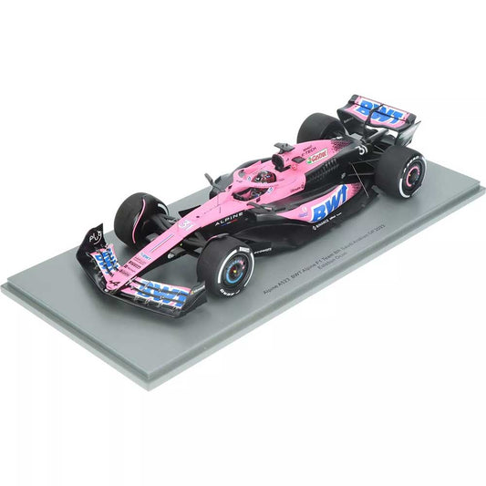 1:18th Alpine A523 BWT Esteban Ocon 8th Saudi Arabian GP 2023