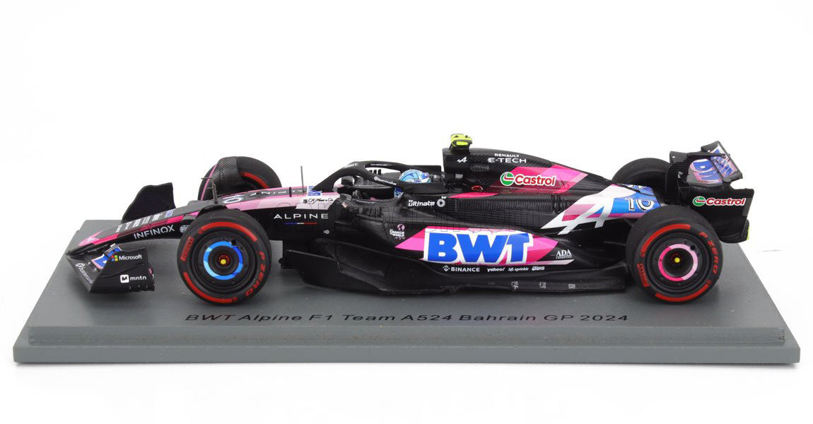 1:18th BWT Alpine F1 Team A524 Pierre Gasly #10 Bahrain GP 2024