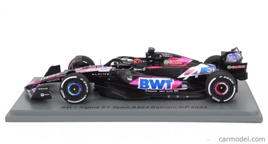 1:43rd BWT Alpine F1 Team A524 Esteban Ocon #31 Bahrain GP 2024