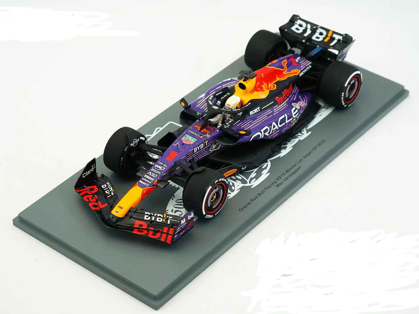 1:18th Redbull RB19 Max Verstappen #1 Las Vegas GP Win 2023