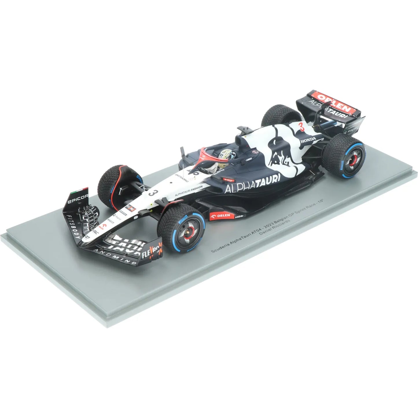 1:18th Alpha Tauri Daniel Ricciardo #3 Belgian GP 2023