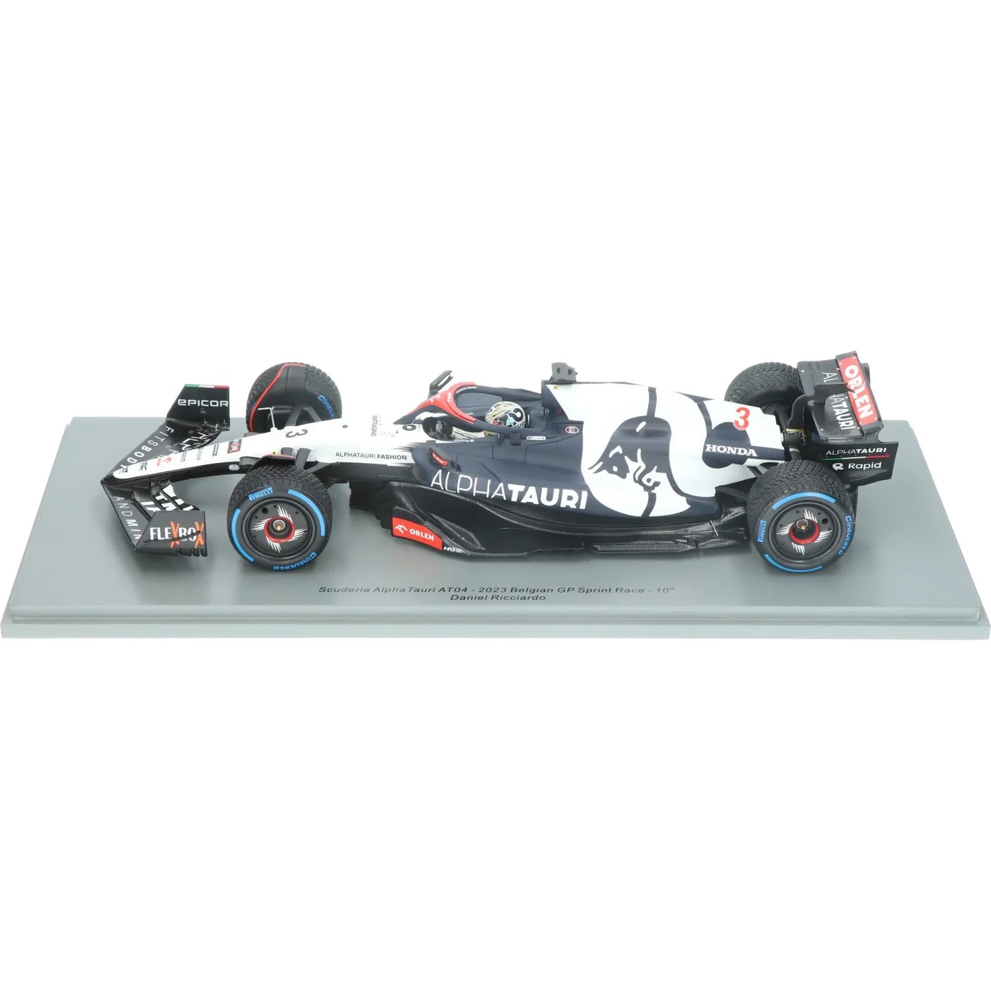 1:18th Alpha Tauri Daniel Ricciardo #3 Belgian GP 2023