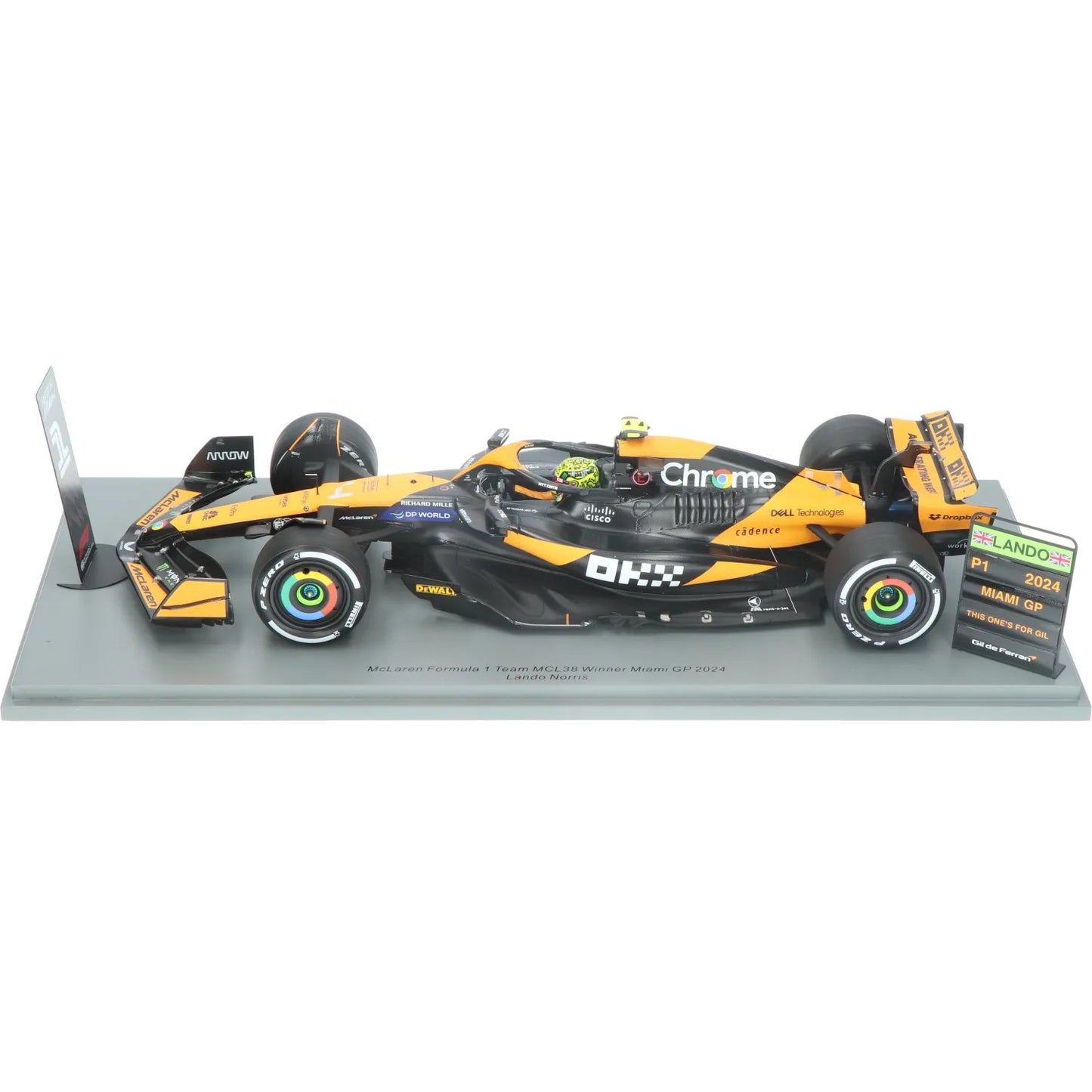 1:18th McLaren F1 MCL38 Lando Norris #4 Miami GP 2024