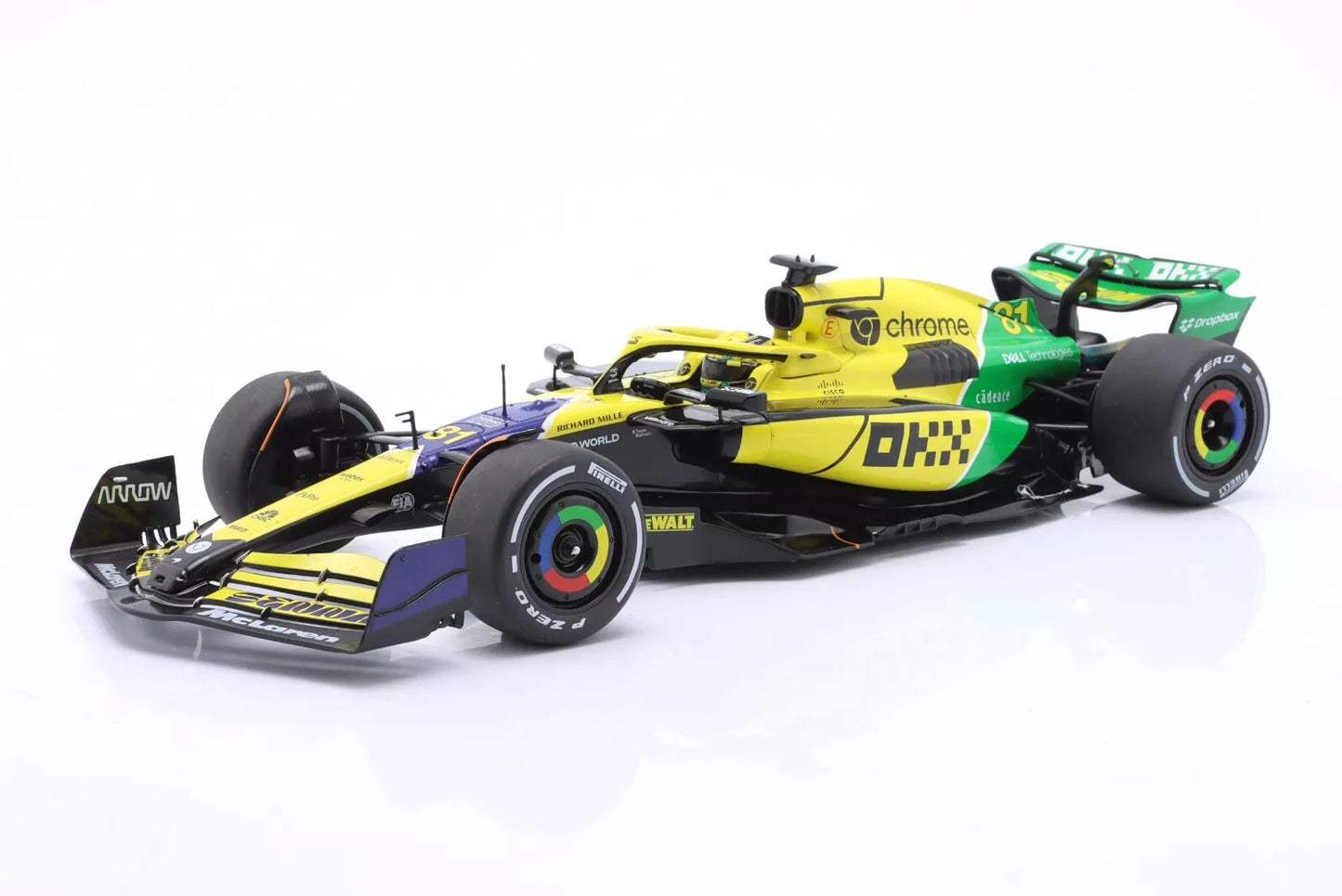 1:18th McLaren F1 MCL38 Oscar Piastri #81 Monaco GP 2024