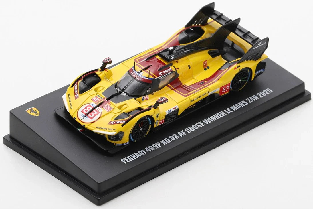 1:64th Ferrari 499P #83 AF Corse Winner Le Mans 2025