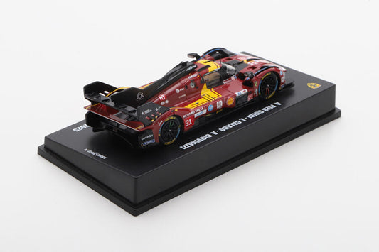 1:64th Ferrari 499P #51 AF Corse 3rd Place Le Mans 2025