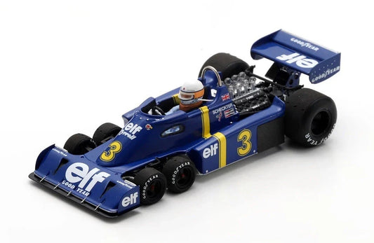 1:43rd Tyrrell P34 Jody Scheckter #3 Sweden GP Win 1976