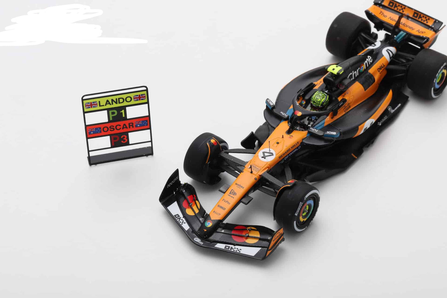 1:43rd McLaren MCL39 Lando Norris Monaco GP Win 2025