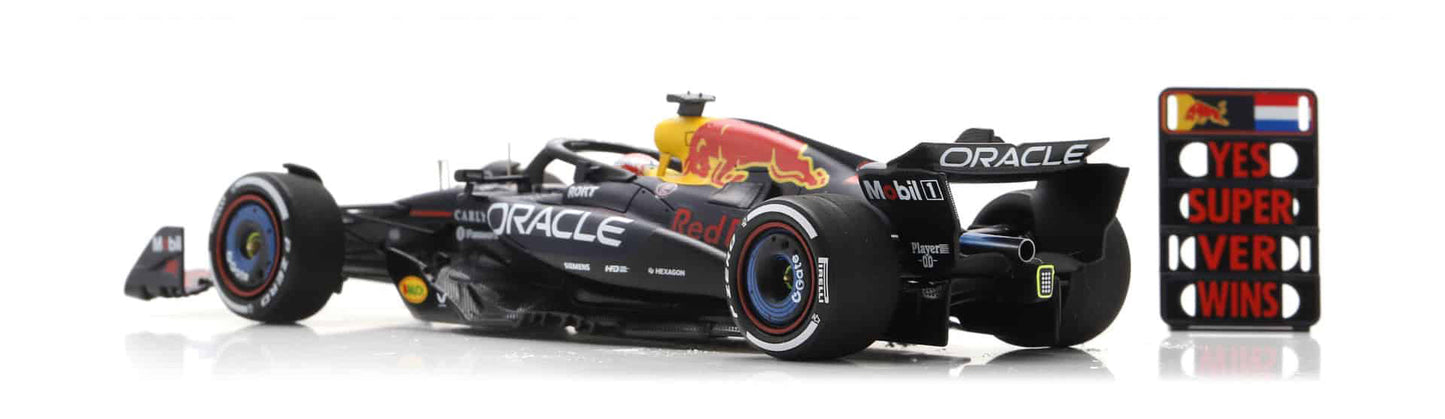 1:43rd Oracle Red Bull Racing RB21 Max Verstappen Winner Abu Dhabi 2025