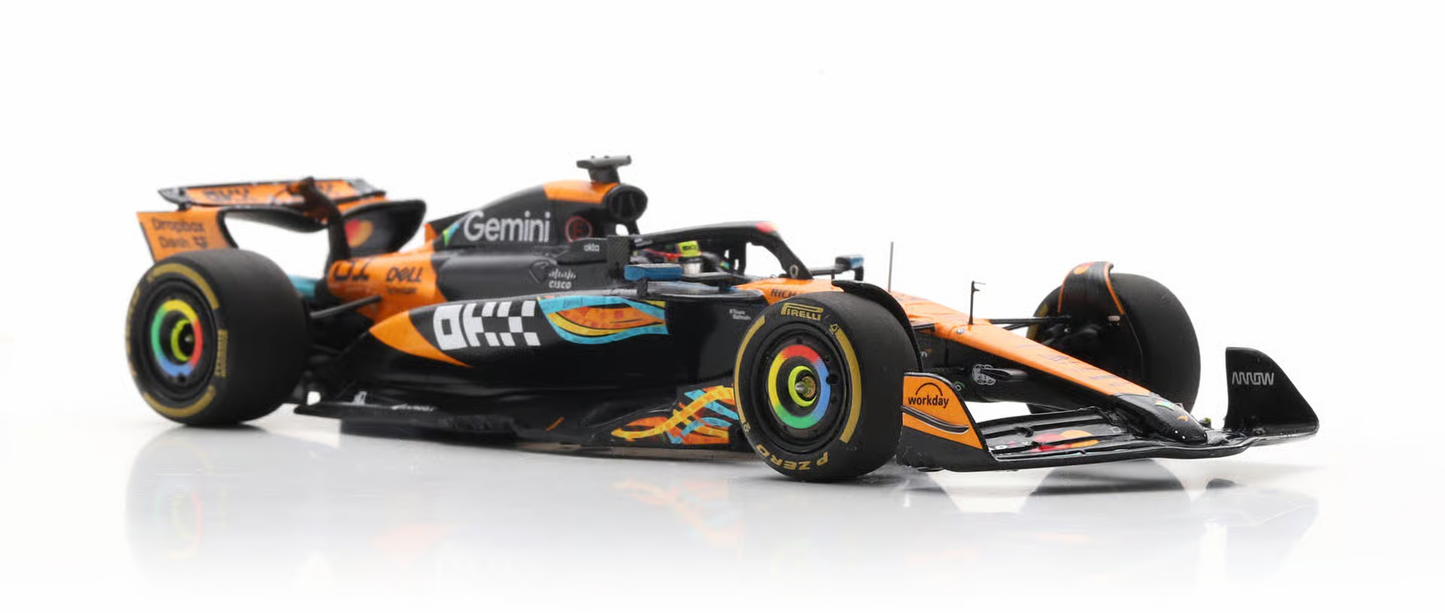 1:43rd McLaren MCL39 Oscar Piastri #81 Abu Dhabi GP 2025