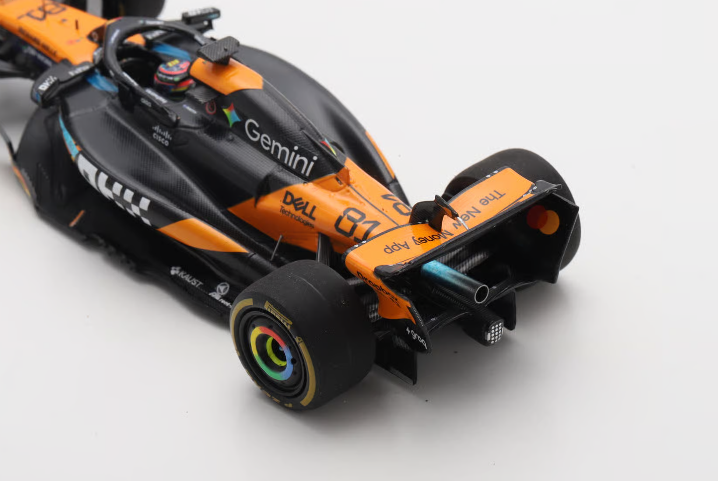 1:43rd McLaren MCL39 Oscar Piastri #81 Abu Dhabi GP 2025
