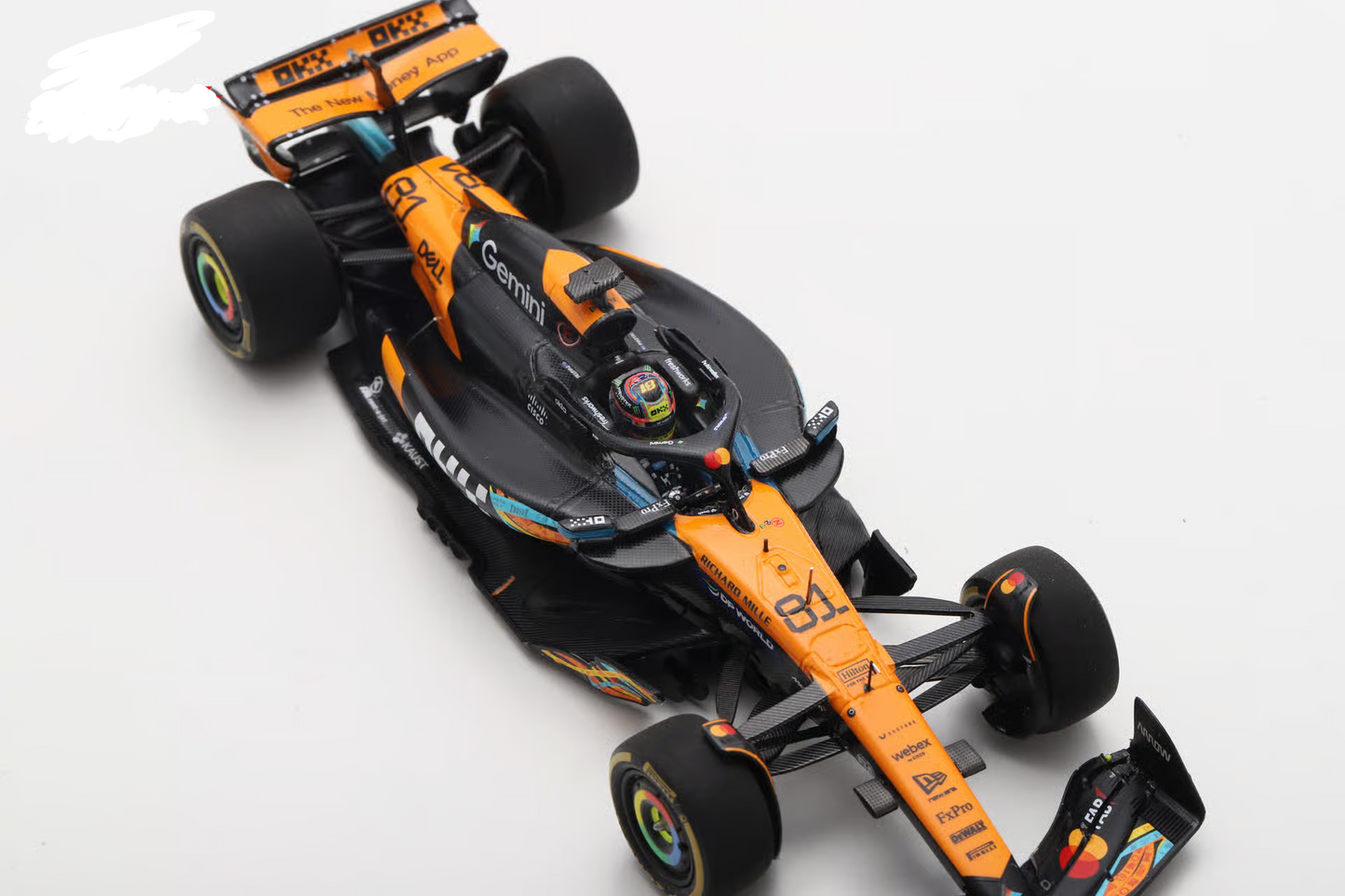 1:43rd McLaren MCL39 Oscar Piastri #81 Abu Dhabi GP 2025