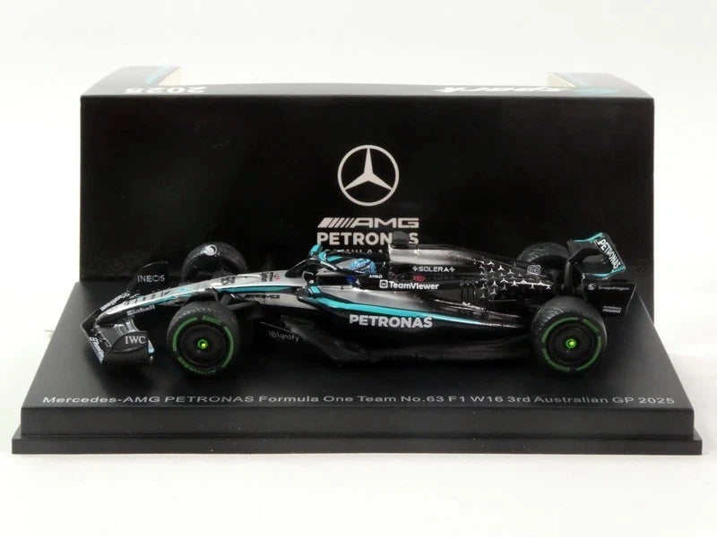 1:64th Mercedes AMG Petronas F1 W16 George Russell #63 2025