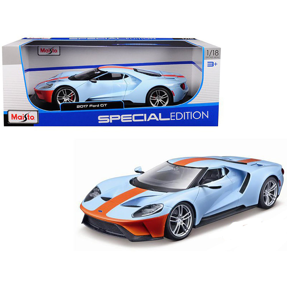 1:18 Ford GT 2019 Blue/Orange