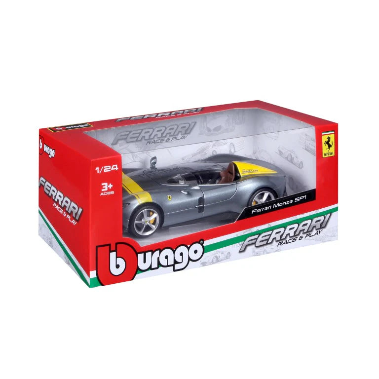 1:24th Ferrari Monza SP-1 Silver