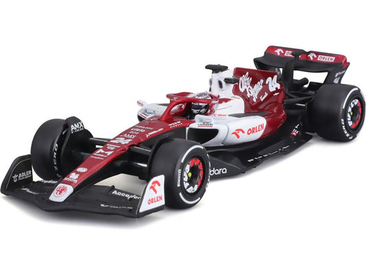 1:43rd Scale Alfa Romeo Team Orlen C42 #24 Zhou Guanyu 2022