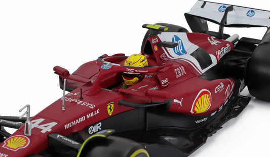 1:18th Scuderia Ferrari F1 SF-25 Lewis Hamilton #44 Red