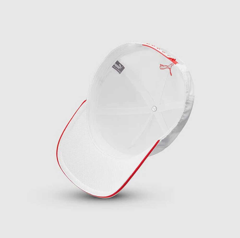 Puma Formula 1 Tech Collection Large Logo Hat White